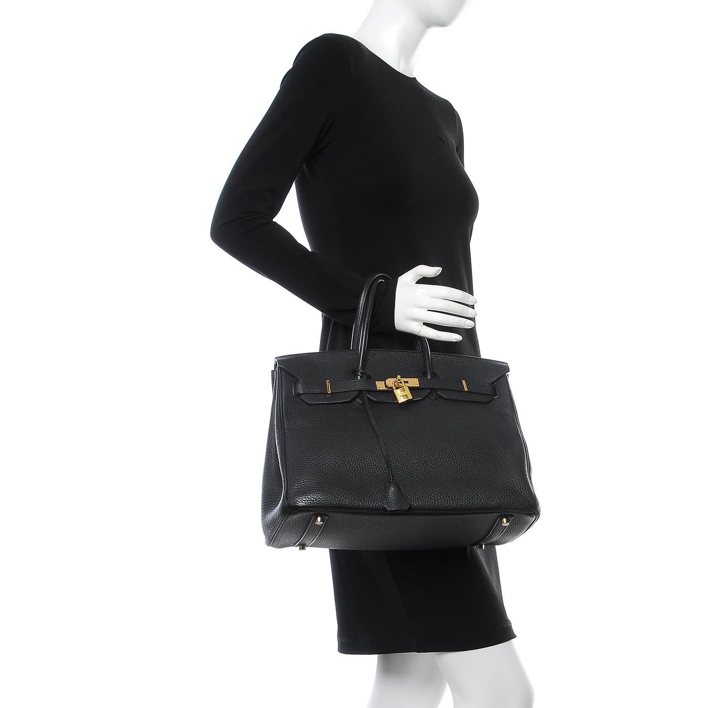 Togo Birkin 35 Black