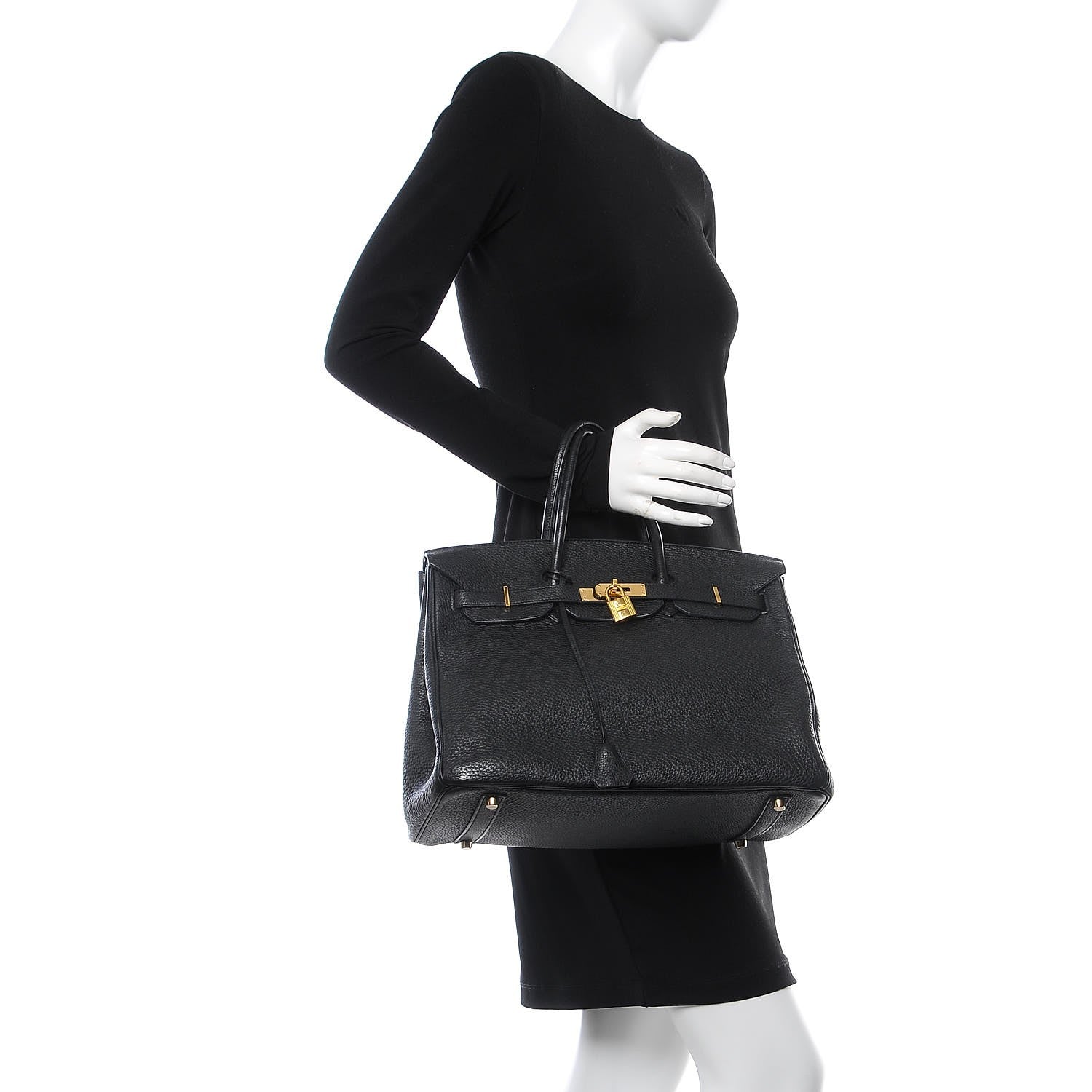 Hermes Togo Birkin 35 Black 2 of 31