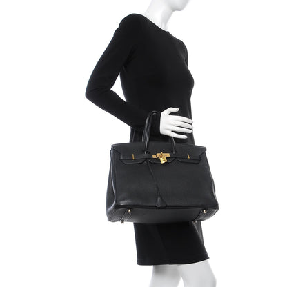 Hermes Togo Birkin 35 Black 2 of 31