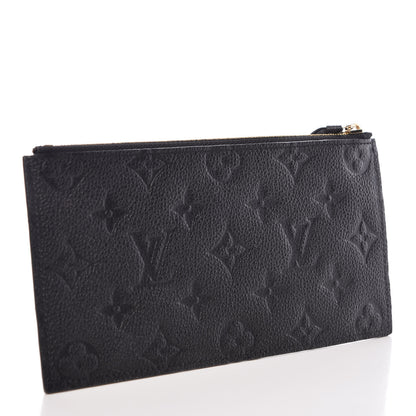 Louis Vuitton Empreinte Felicie Chain Wallet Zippered Insert Black 3 of 6