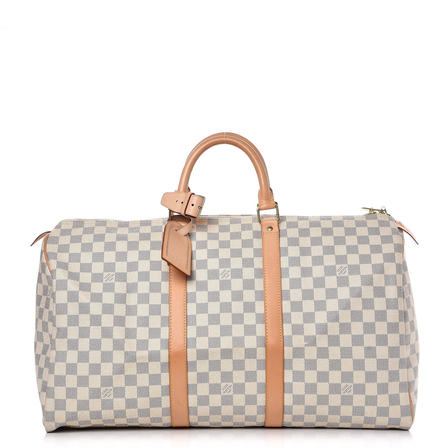 Louis Vuitton Damier Azur Keepall 50 1 of 14