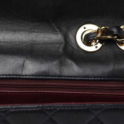 Chanel Lambskin Quilted XL Jumbo Single Flap Black 12 of 18