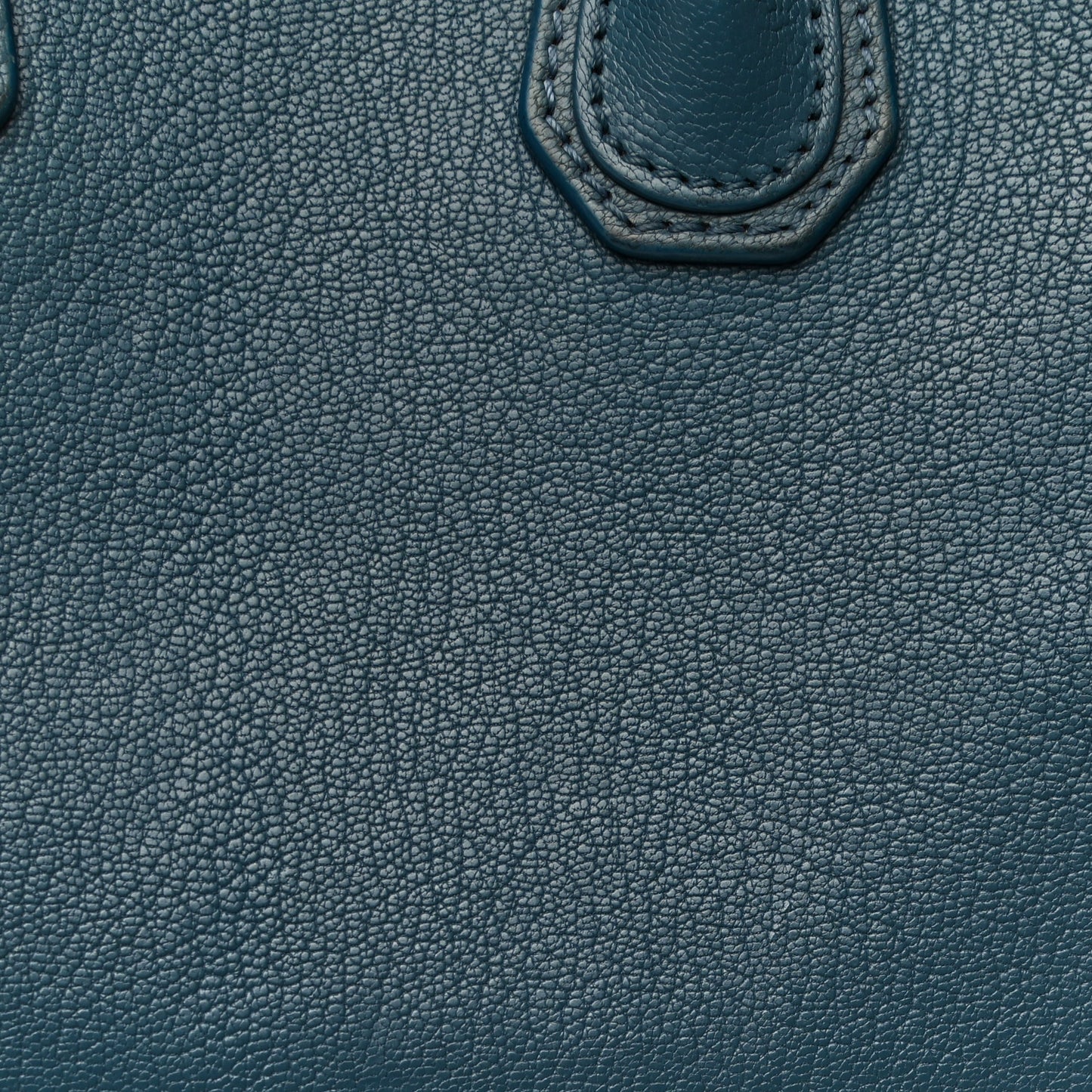 Sugar Goatskin Mini Antigona Oil Blue