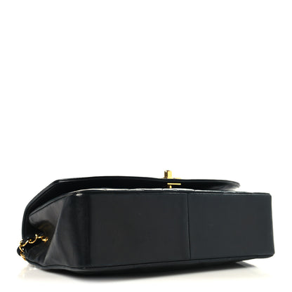 Chanel Lambskin Quilted Medium Single Flap Black 4 of 10