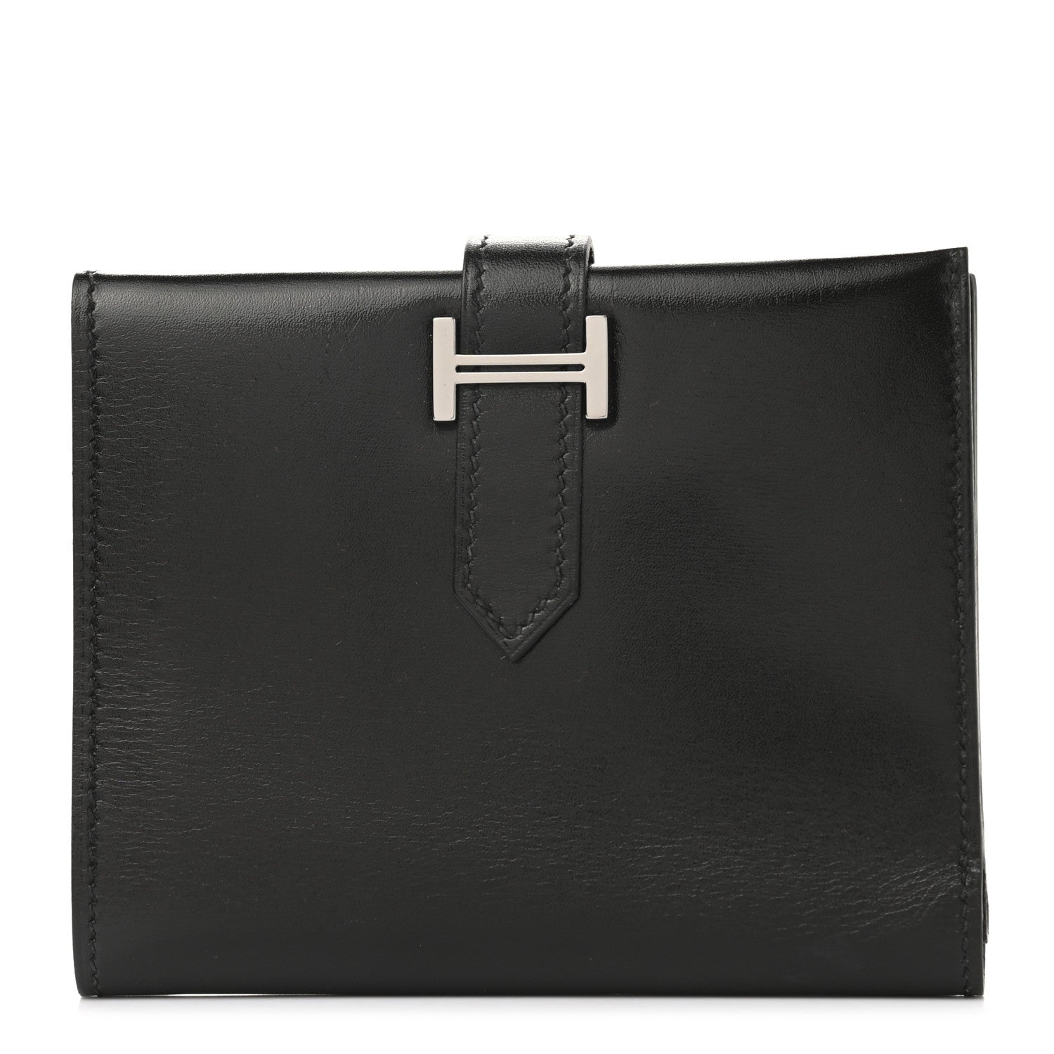 Hermes Box Bearn Compact Wallet Black 1 of 7