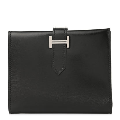Hermes Box Bearn Compact Wallet Black 1 of 7