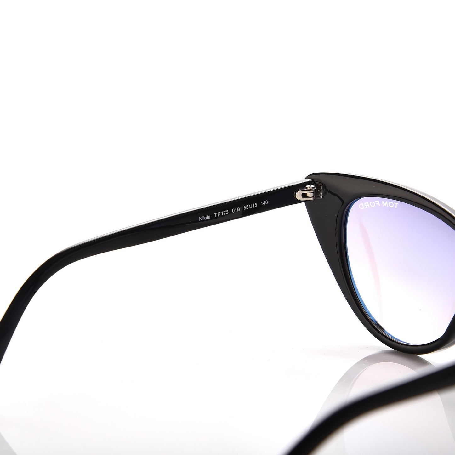 Nikita Cat Eye Sunglasses TF173 Black