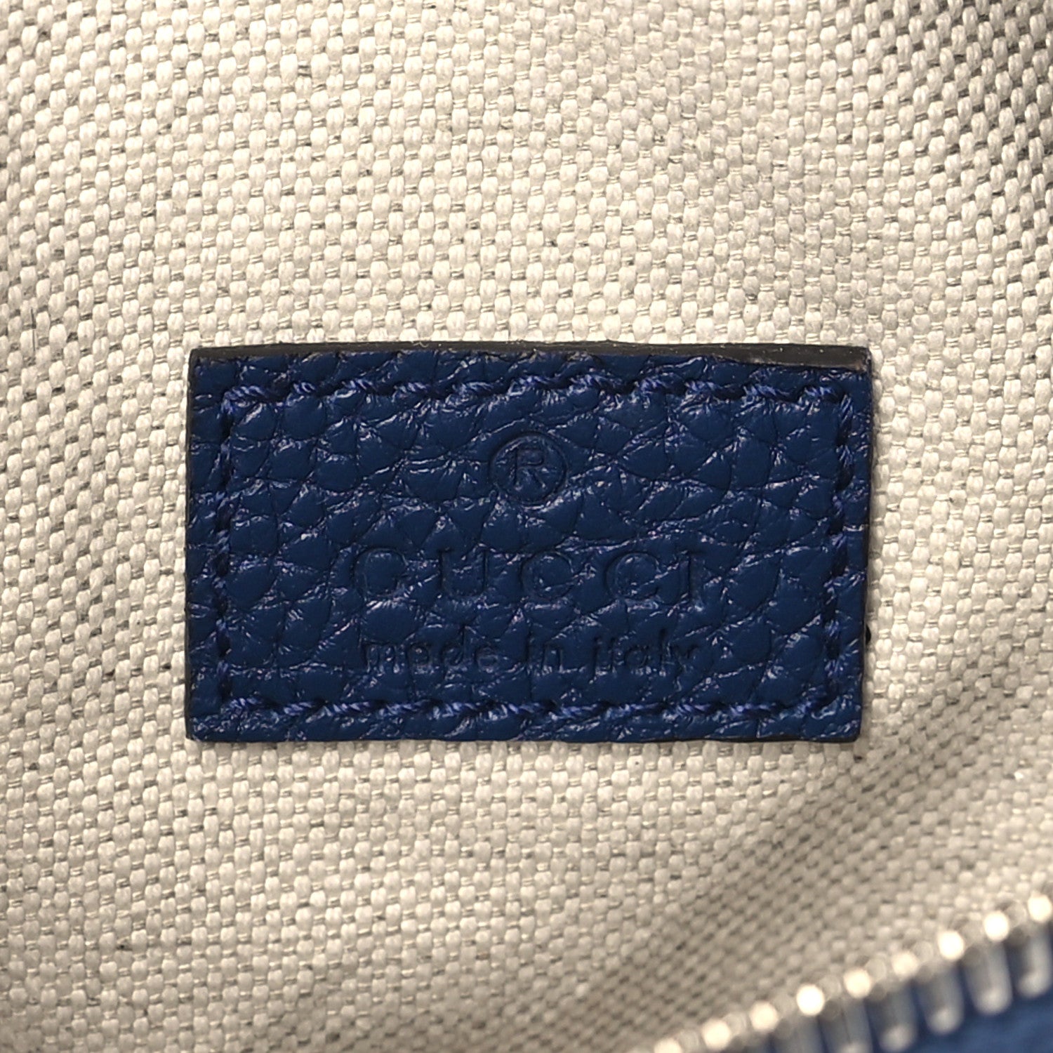Gucci Piuma Calfskin Jumbo GG Embossed Small Belt Bag Royale 6 of 9