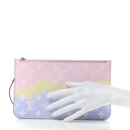 Louis Vuitton Monogram Escale Neverfull MM GM Pochette Pastel 2 of 7