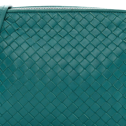 Bottega Veneta Nappa Intrecciato Nodini Crossbody Messenger Mallard 8 of 11