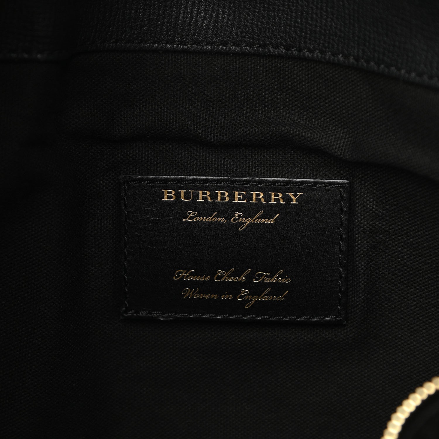 Burberry Derby Calfskin House Check Cornwall Hobo Black 6 of 10