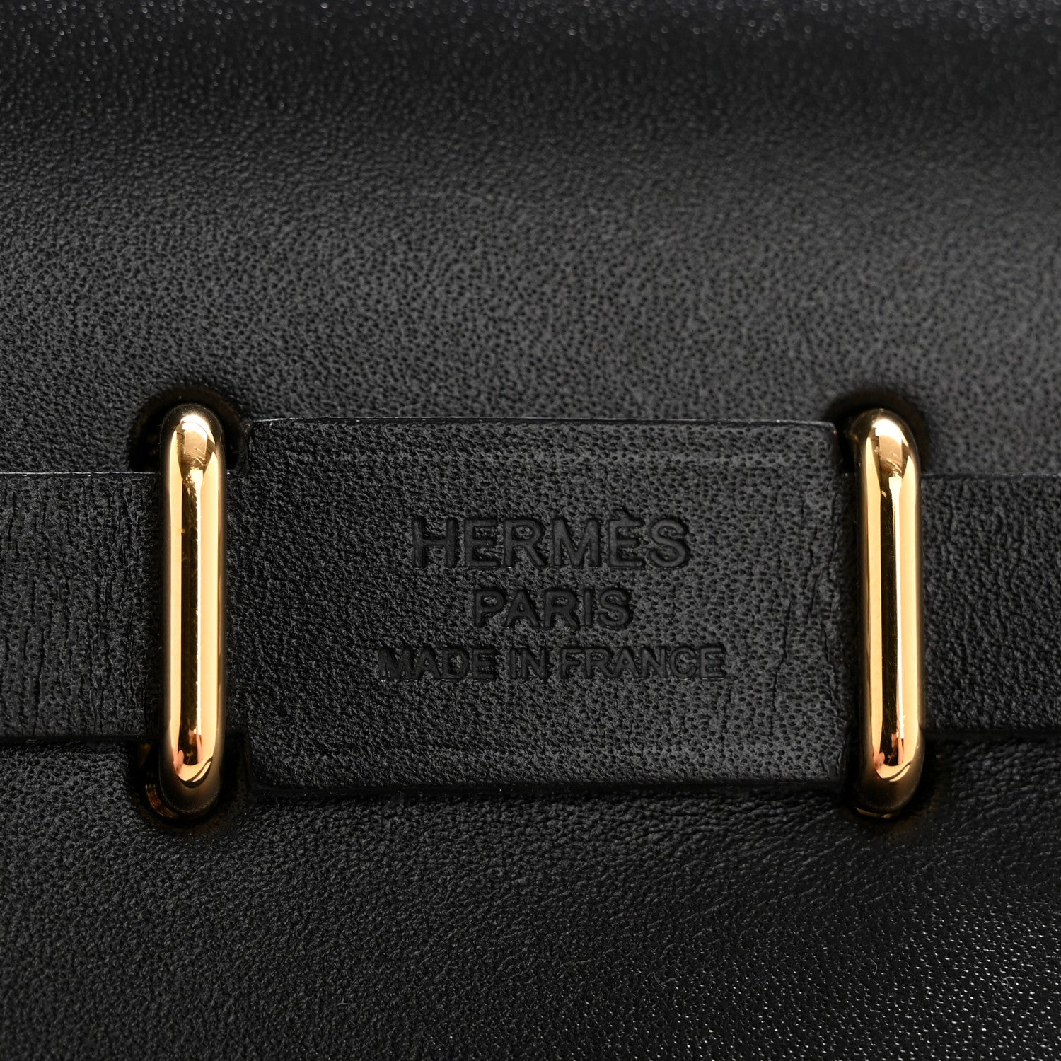 Hermes Military Toile Vache Hunter Herbag Zip Retourne 20 Black 6 of 14