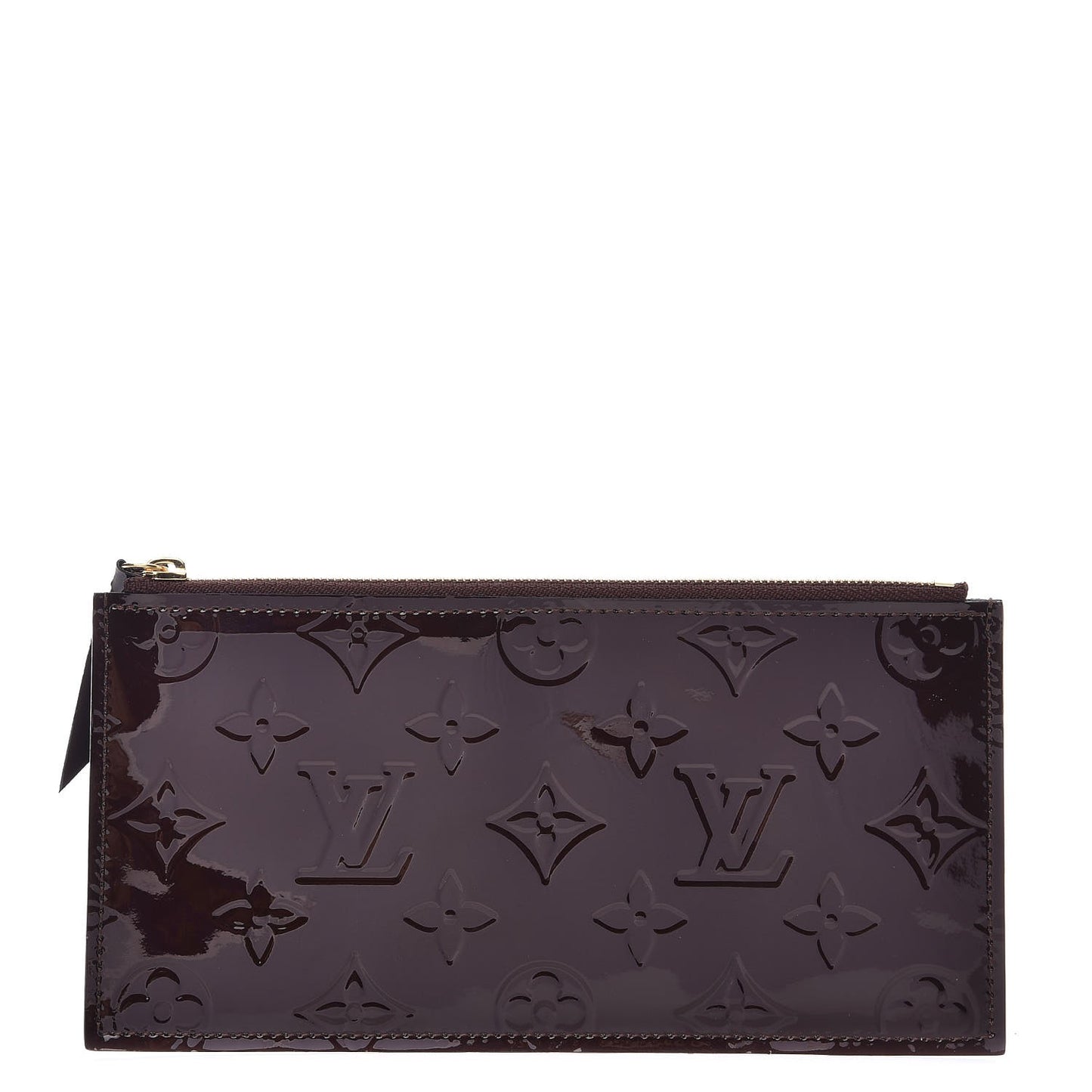 Vernis Felicie Chain Wallet Zippered Insert Amarante