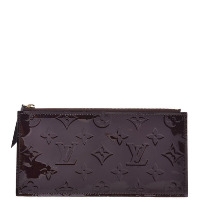 Louis Vuitton Vernis Felicie Chain Wallet Zippered Insert Amarante 1 of 6