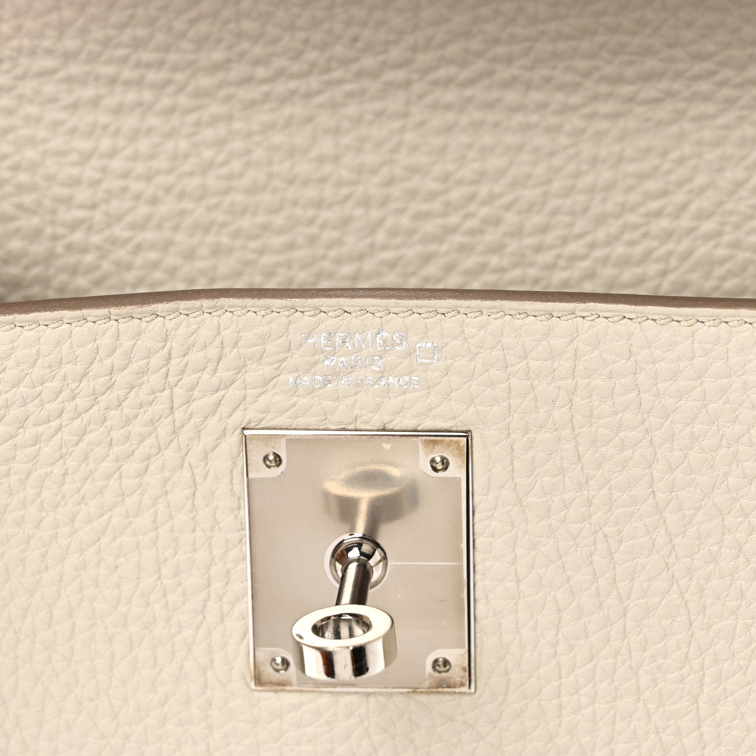 Hermes Togo Matte Alligator Kelly Retourne Touch 28 Beton 6 of 11