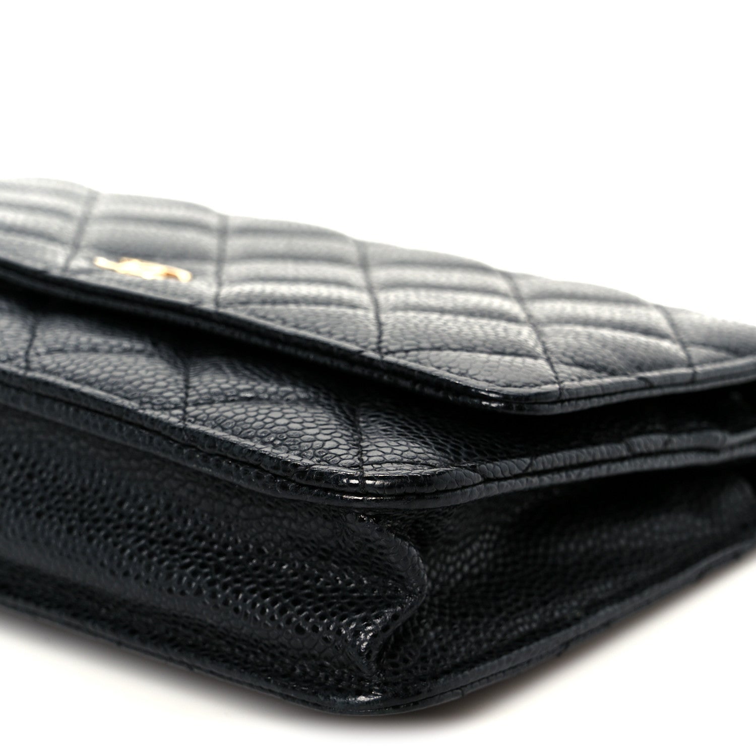 Chanel Caviar Quilted Wallet on Chain WOC Black 11 of 12