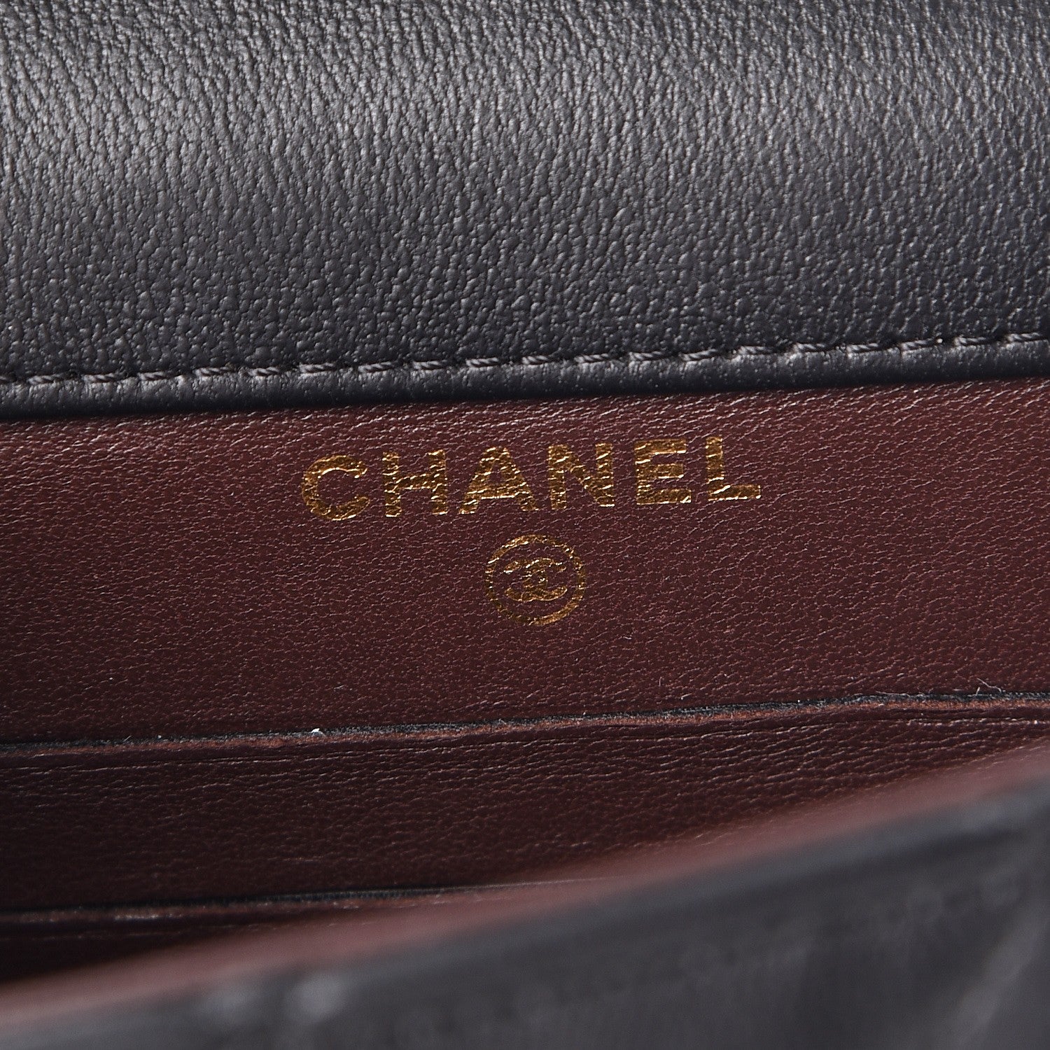 Chanel Lambskin Quilted Extra Mini Wallet On Chain WOC Black 7 of 10