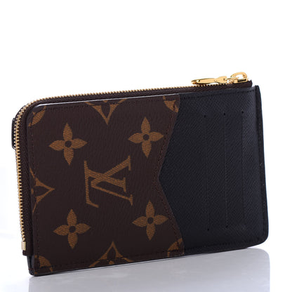 Louis Vuitton Monogram Recto Verso Card Holder Black 3 of 8