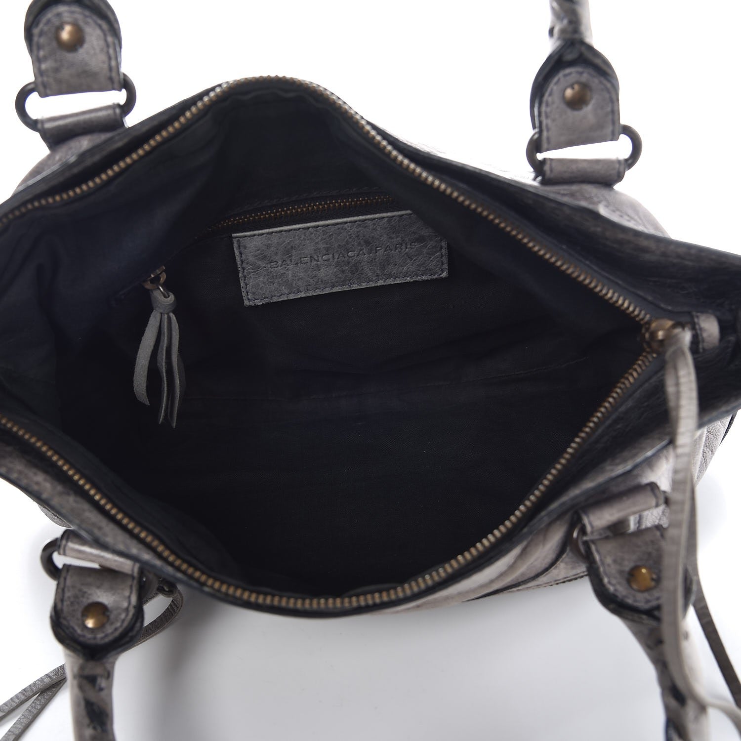 Balenciaga Agneau Rubber Covered Classic Hardware First Anthracite 5 of 21