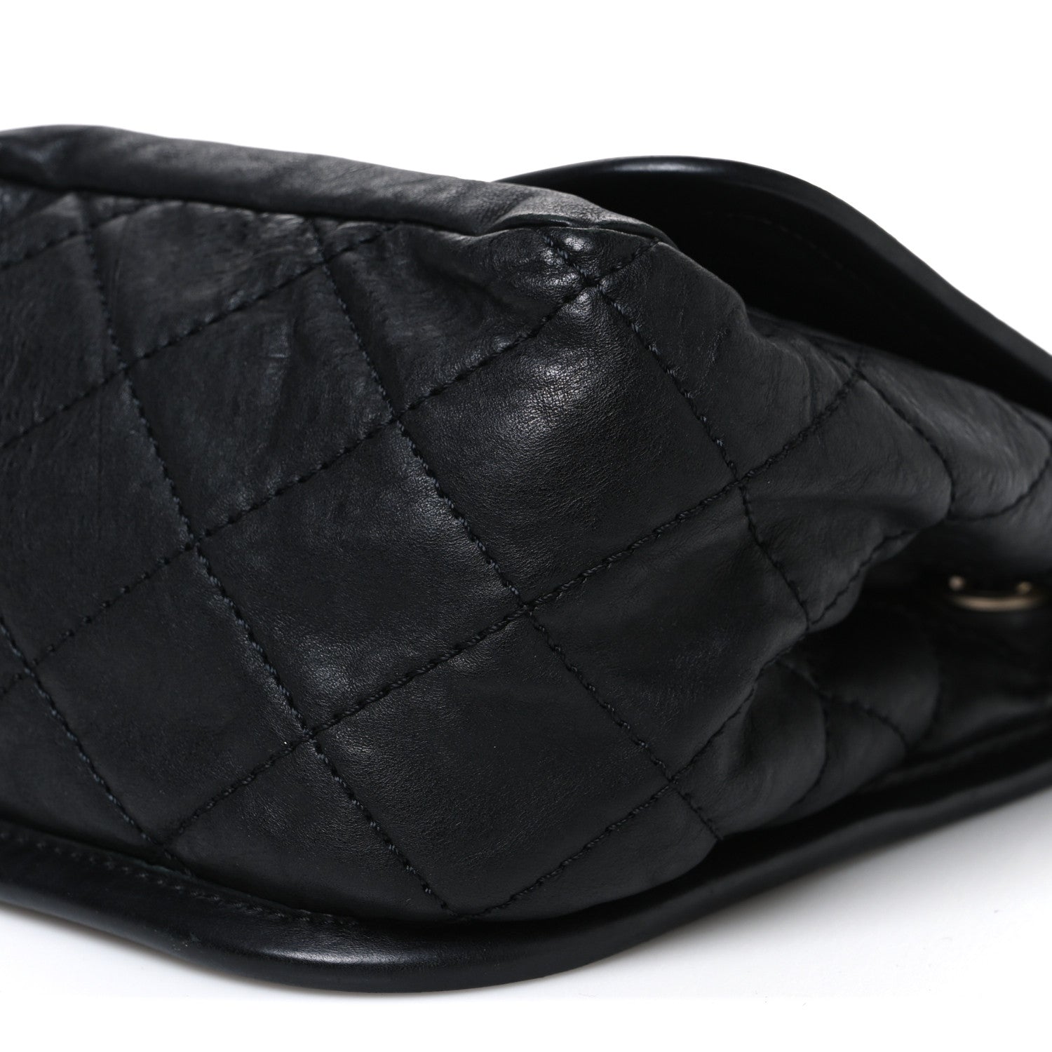 Chanel Aged Calfskin Quilted 2.55 Reissue Chain Flap Black 10 of 10