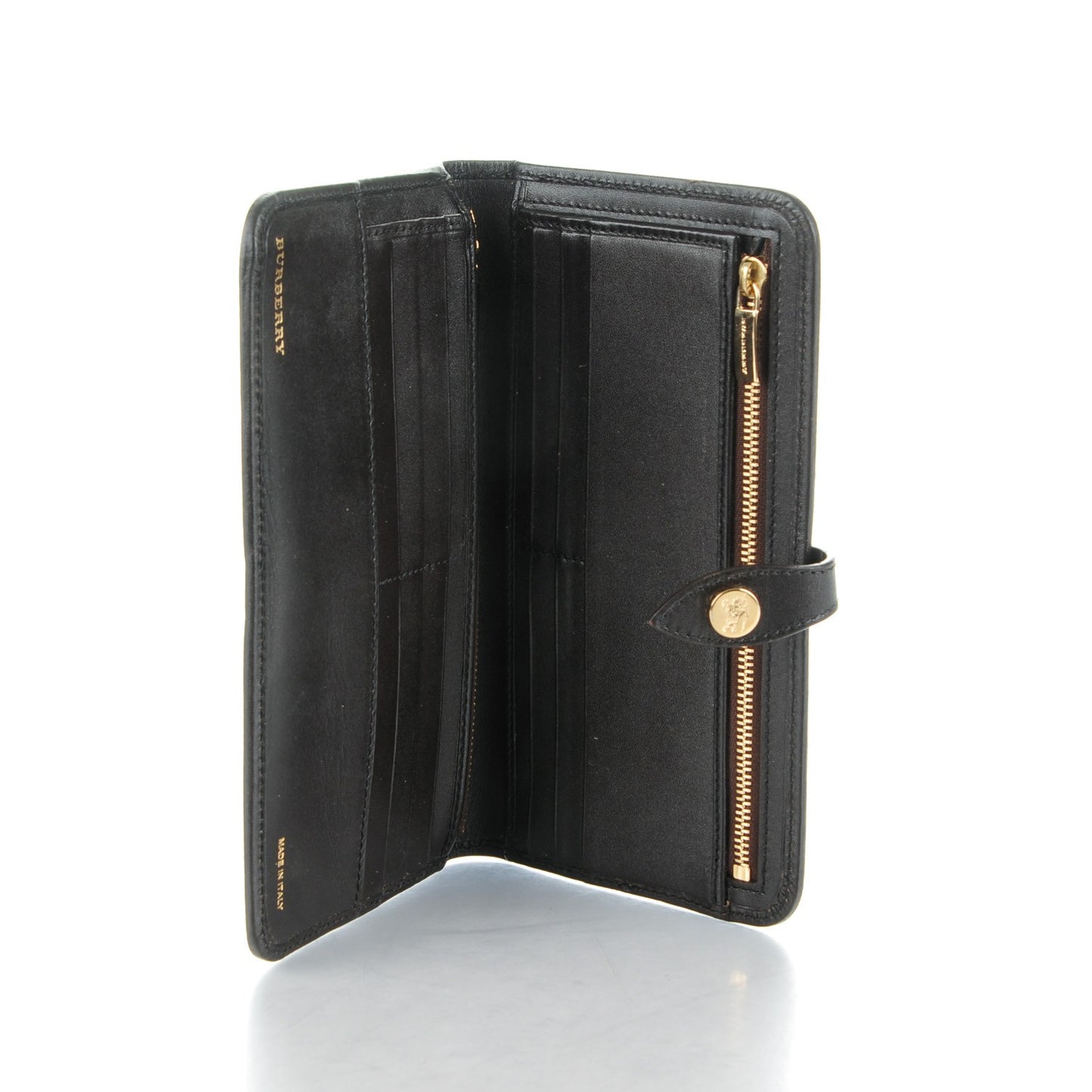 Haymarket Check Pimlico Continental Wallet Chocolate