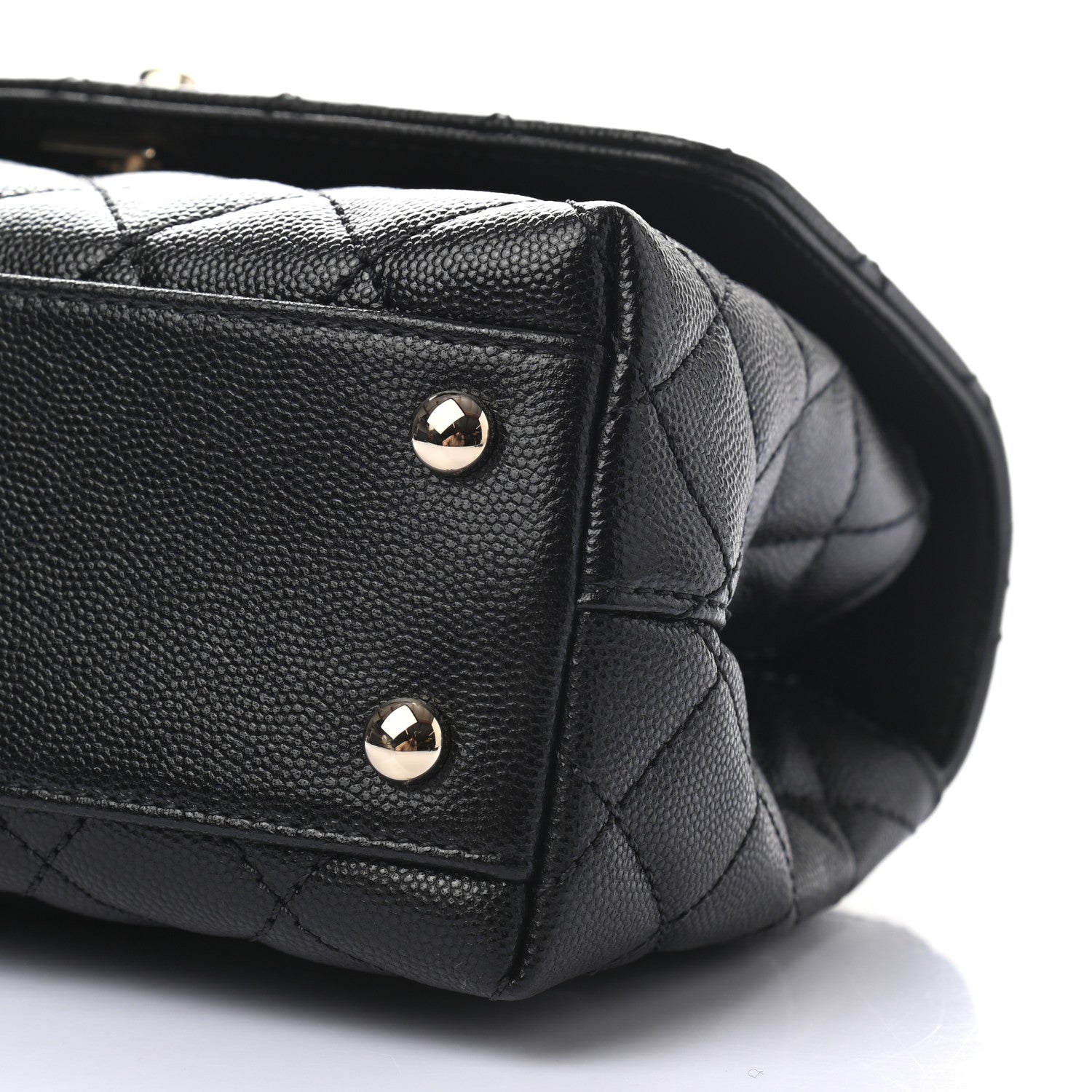 Chanel Caviar Quilted Mini Coco Handle Flap Black 9 of 9