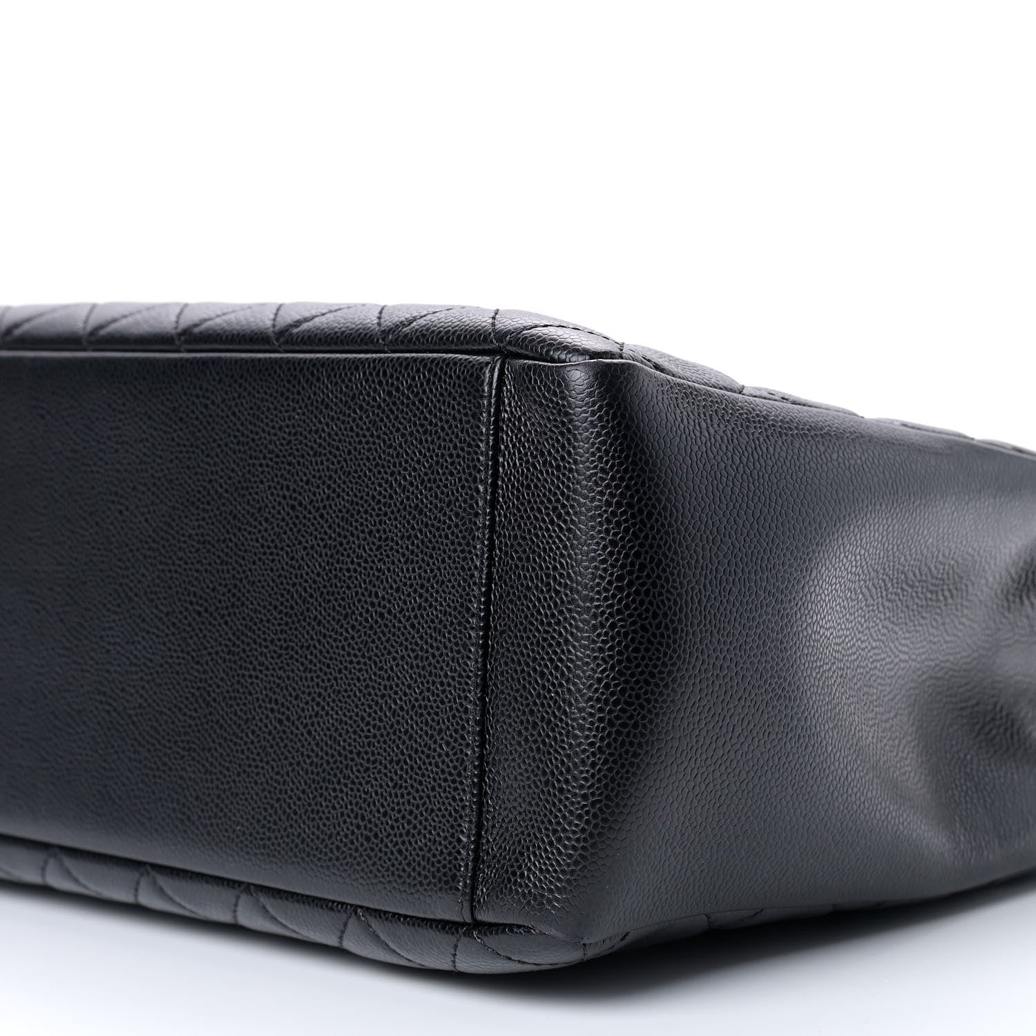 Chanel Caviar Quilted Grand Shopping Tote GST Black 7 of 9