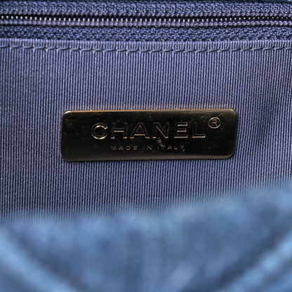 Chanel Denim Quilted Medium Chanel 19 Flap Blue 7 of 8