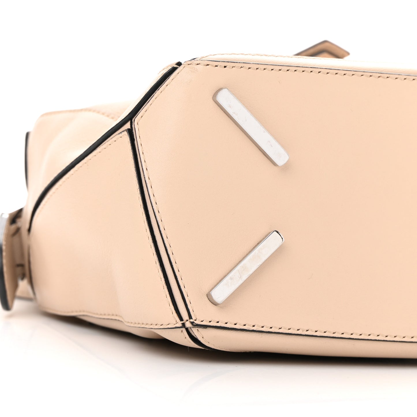 Calfskin Small Puzzle Bag Ash