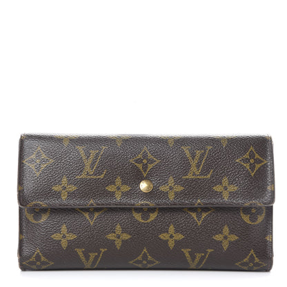 Louis Vuitton Monogram Porte Tresor International Wallet 1 of 16
