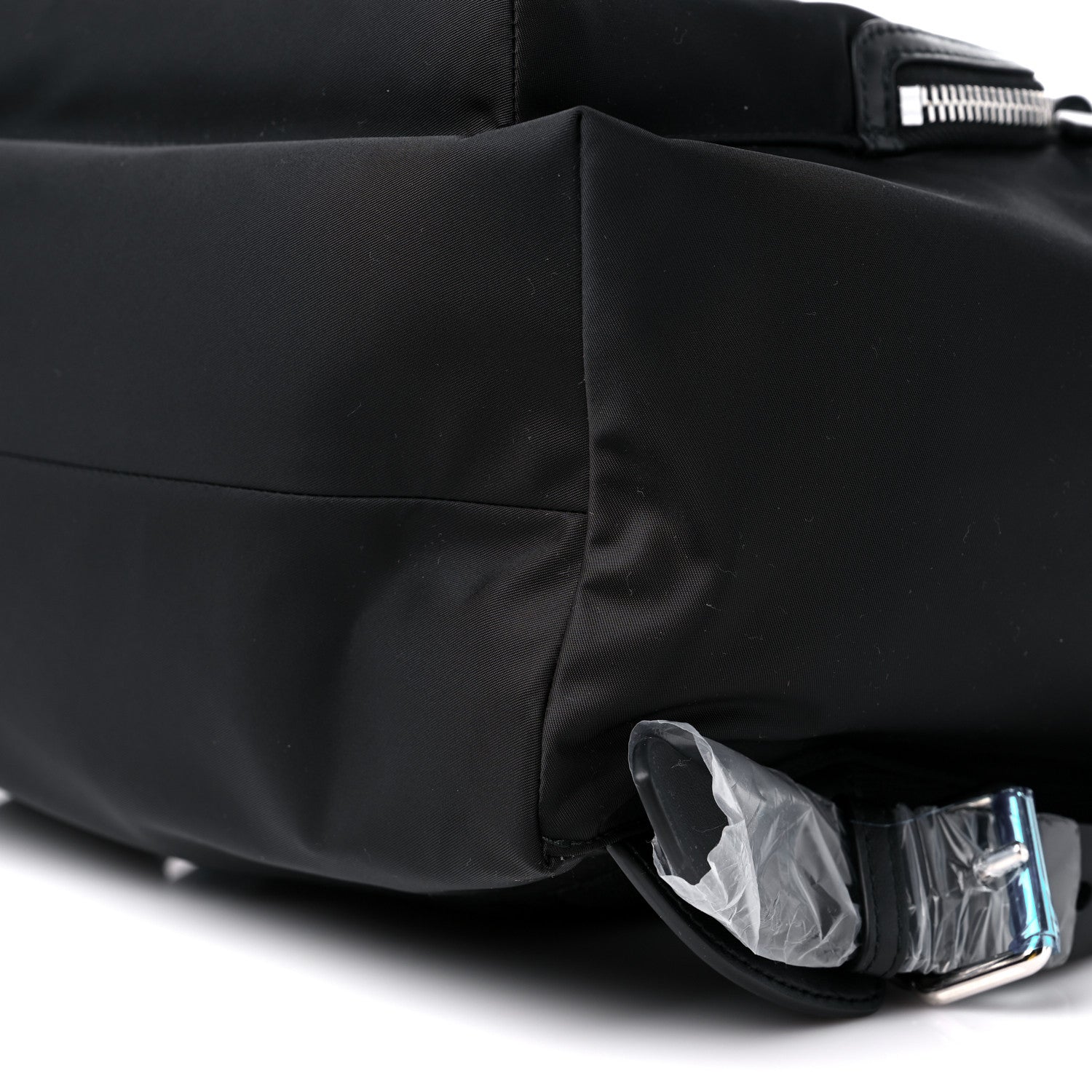 Burberry Nylon Logo Print Backpack Black 8 of 8
