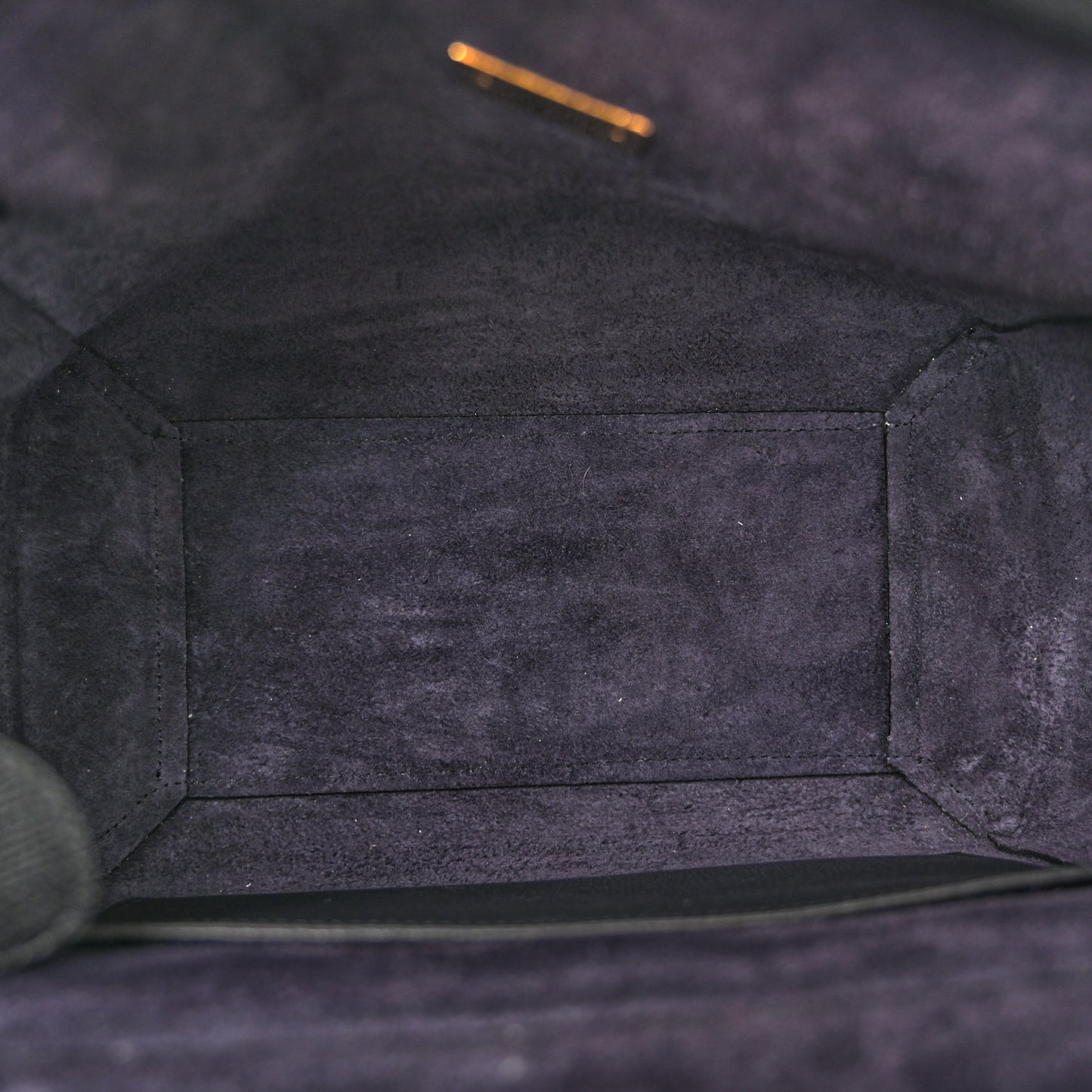 Grained Calfskin Micro Belt Bag Black