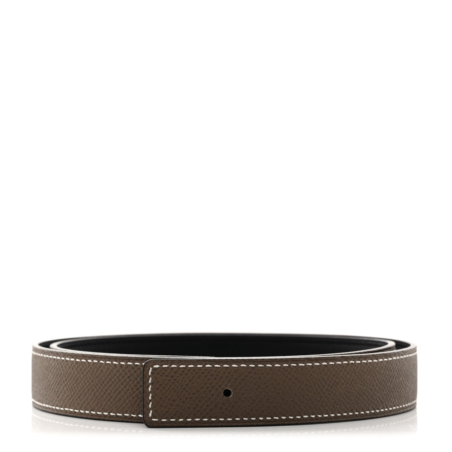 Swift Epsom 24mm Belt Strap 80 32 Black Etoupe
