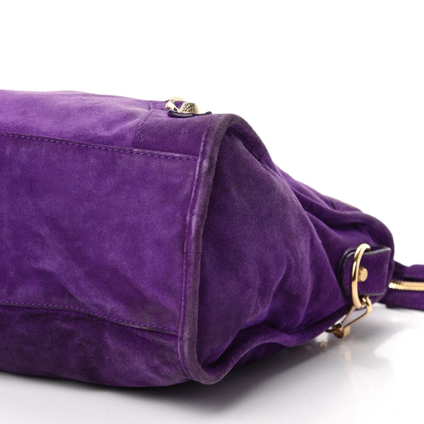 Baby Daim Suede Giant 12 Gold Hardware City Ultraviolet