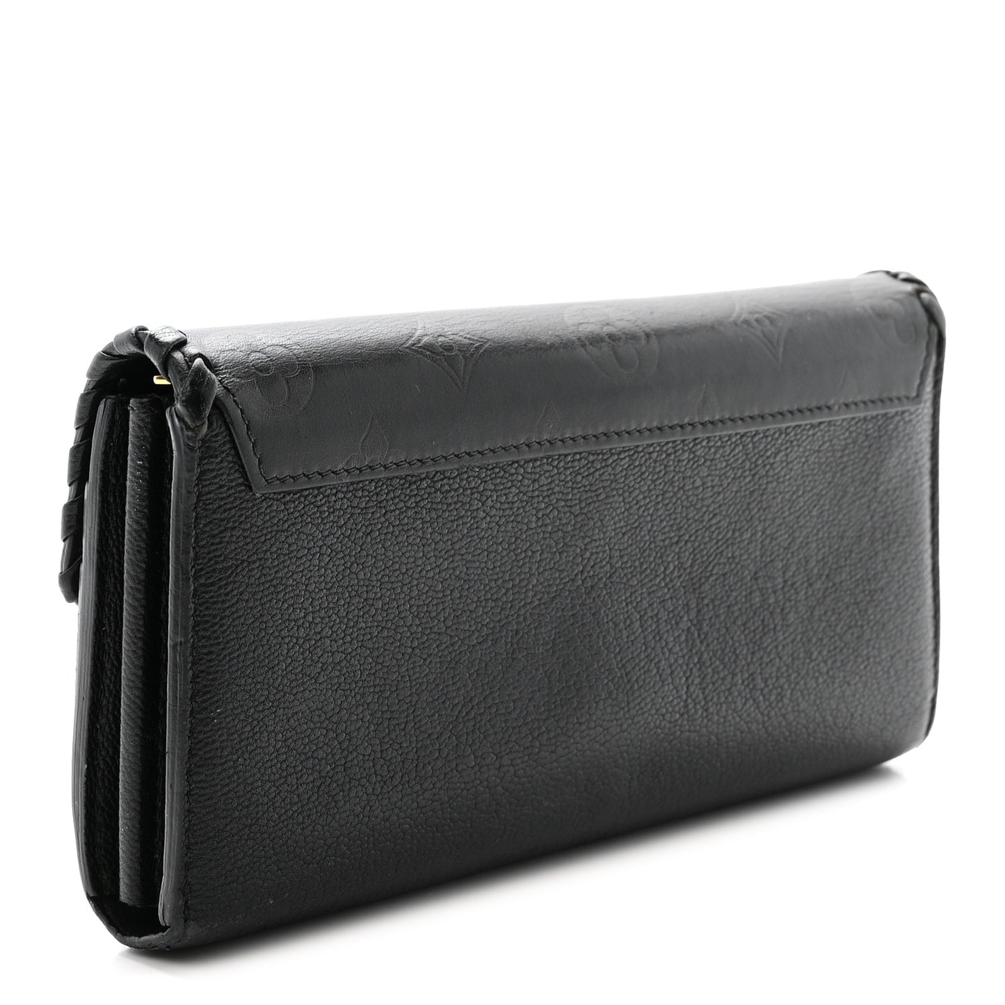 Monogram Cuir Plume Very Wallet Black