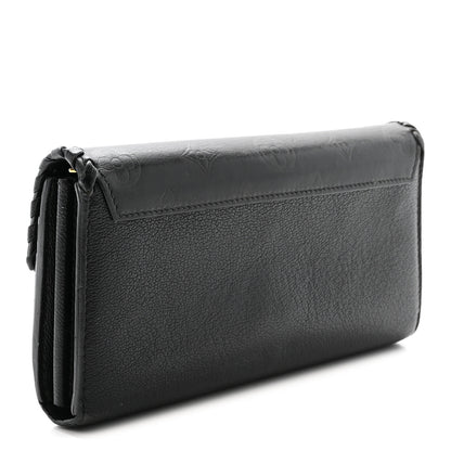 Louis Vuitton Monogram Cuir Plume Very Wallet Black 3 of 6