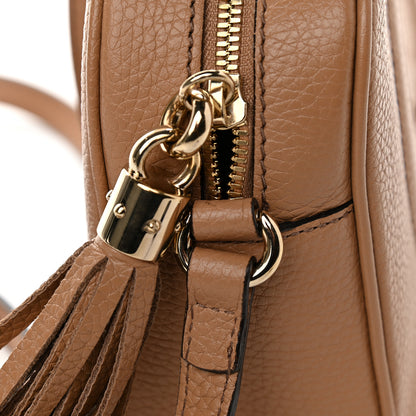Gucci Pebbled Calfskin Small Soho Disco Bag Camelia 10 of 10