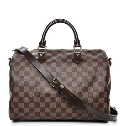 Louis Vuitton Damier Ebene Speedy Bandouliere 30 1 of 9