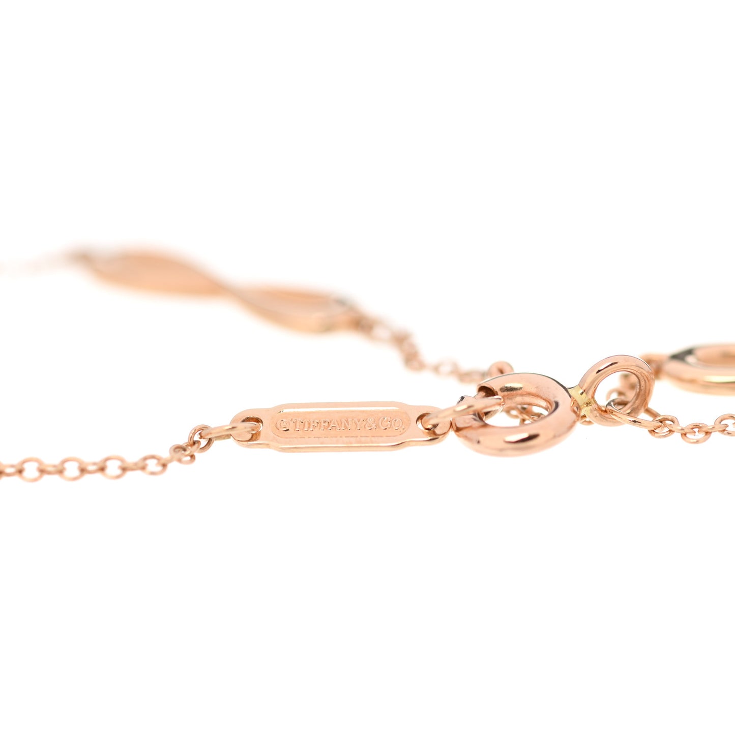 18K Rose Gold Infinity Endless Bracelet