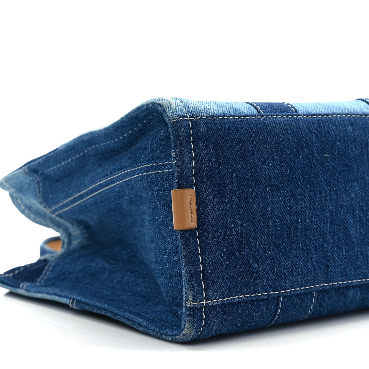 Marc Jacobs Denim Canvas Medium The Tote Bag Blue 8 of 11