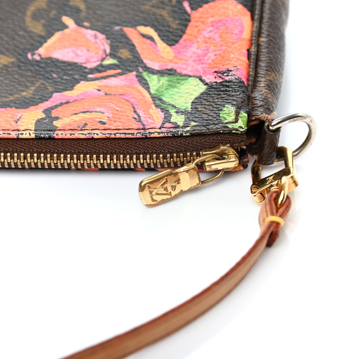 Louis Vuitton Monogram Roses Pochette Accessories 9 of 10