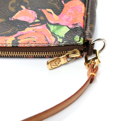 Louis Vuitton Monogram Roses Pochette Accessories 9 of 10