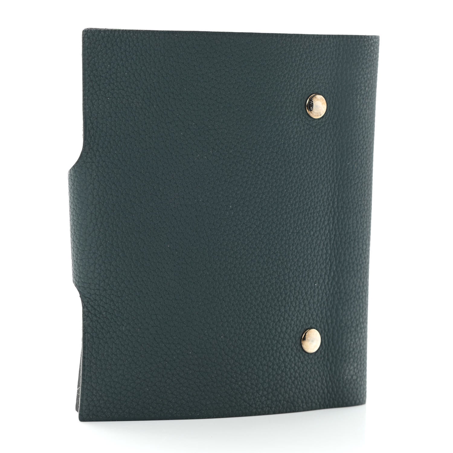 Hermes Togo Ulysse PM Notebook Cover Vert Cypress 2 of 8