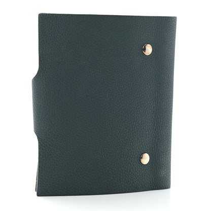 Hermes Togo Ulysse PM Notebook Cover Vert Cypress 2 of 8