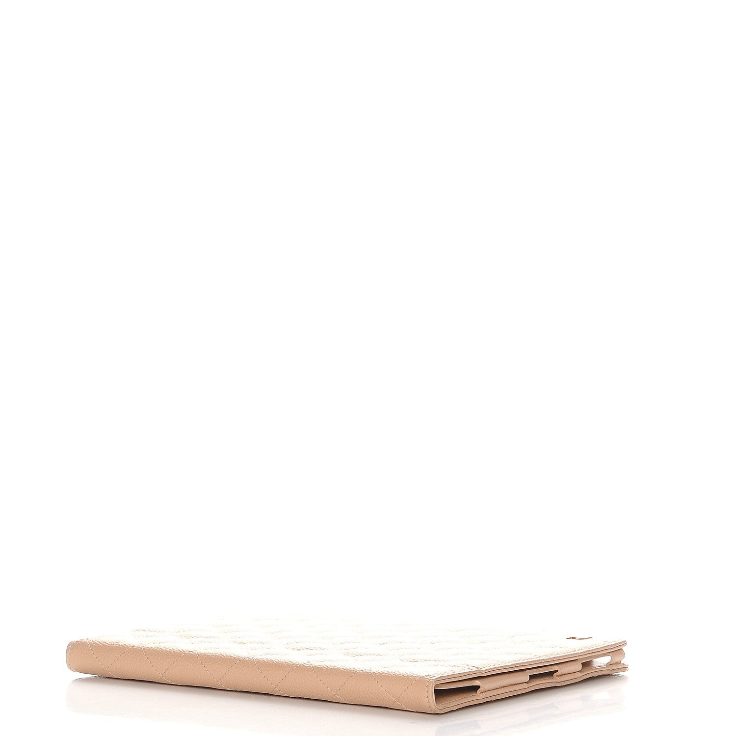Chanel Caviar Quilted iPad Case Light Beige 4 of 8