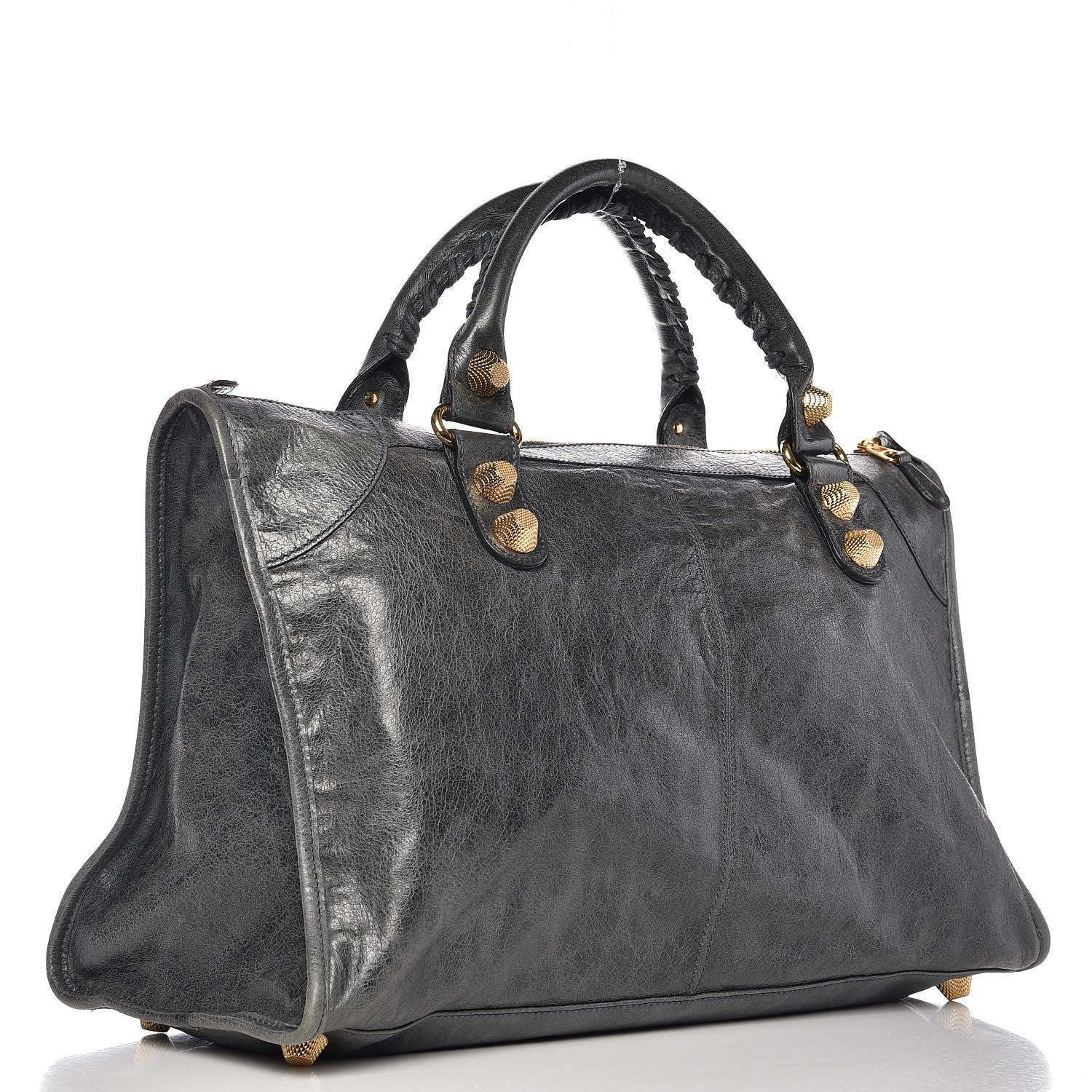Balenciaga Agneau Giant 21 Gold Hardware Work Anthracite 3 of 9