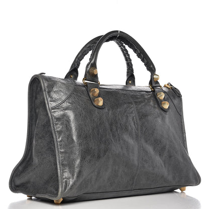Balenciaga Agneau Giant 21 Gold Hardware Work Anthracite 3 of 9
