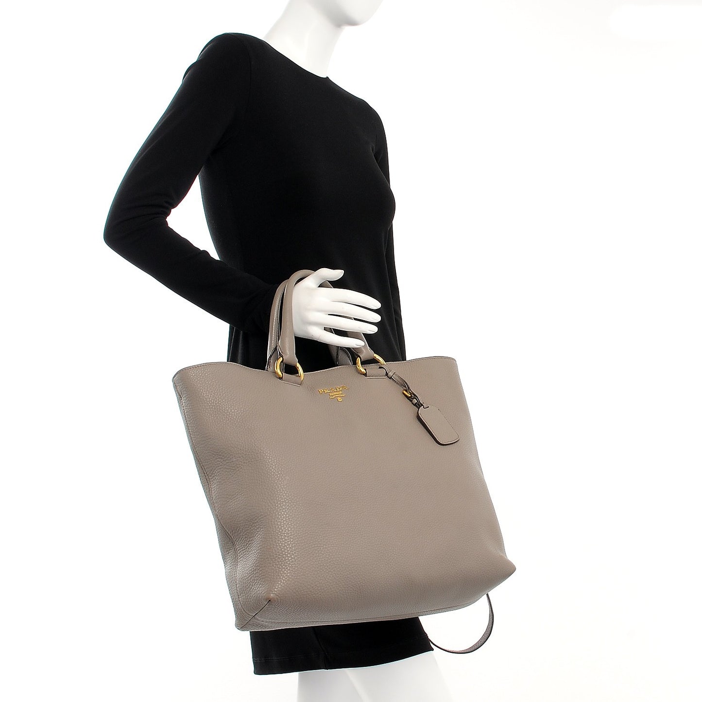 Vitello Daino Tote Argilla