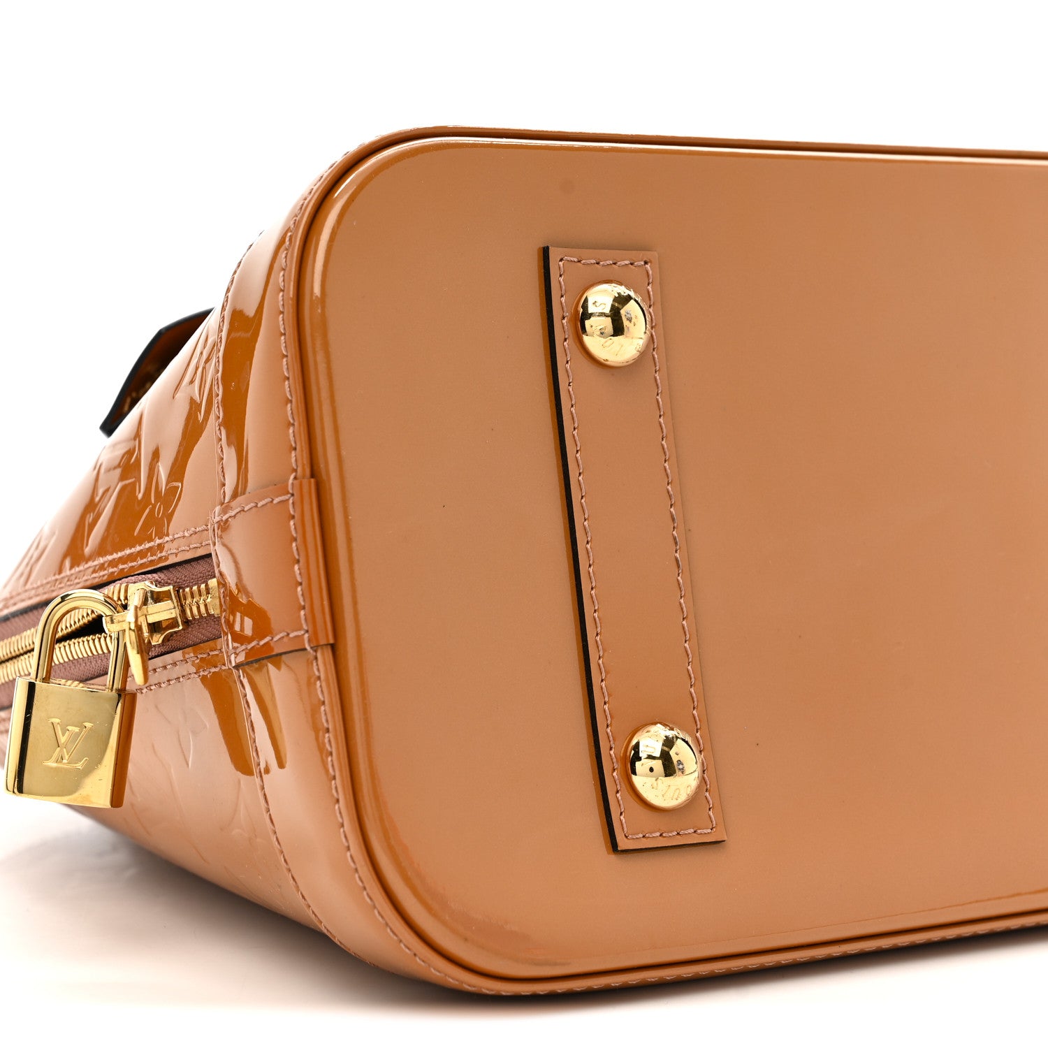Louis Vuitton Vernis Alma PM Rose Velours 9 of 10