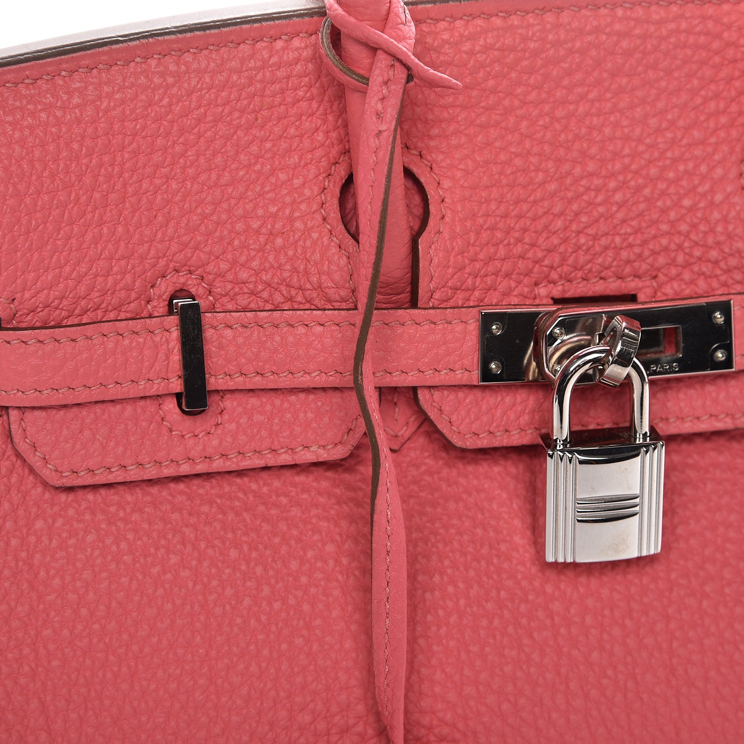 Hermes Togo Birkin 25 Rose Lipstick 37 of 37